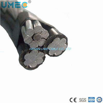 LV Triplex Service Drop Aluminiumleiter XLPE Isoliertes AAC/AAAC/ACSR ABC-Leistungskabel