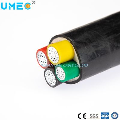 Niedrigspannung 50mm2 70mm2 120mm2 2 3 4 Kern PVC isoliertes ungepanzertes Aluminium-Stromkabel