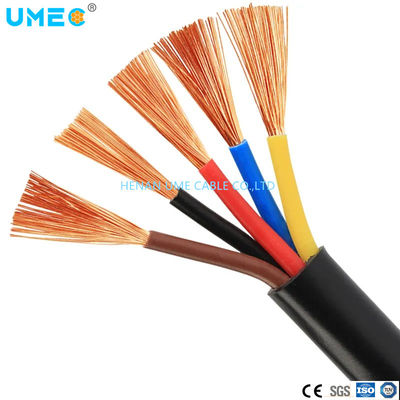 300/500v 0,5mm2-10mm2 RVV flexibler DrahtPVC-isolierter PVC-Schicht Mehrkerndraht