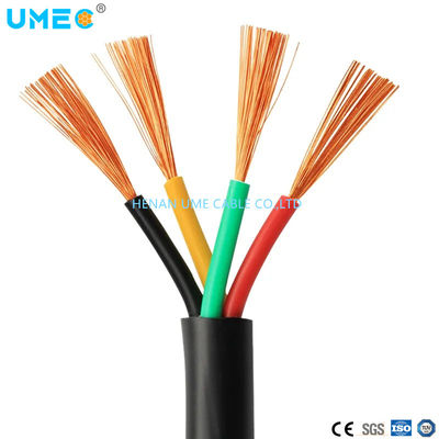 60227 IEC 52-10x0,5 mm2-- PVC-Dämmdicke 0,4 mm PVC-Schichtdicke 1,0 mm Haushaltskabel
