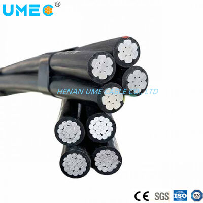 PE Insulated All Aluminum Alloy Aerial Bundled ABC Cable