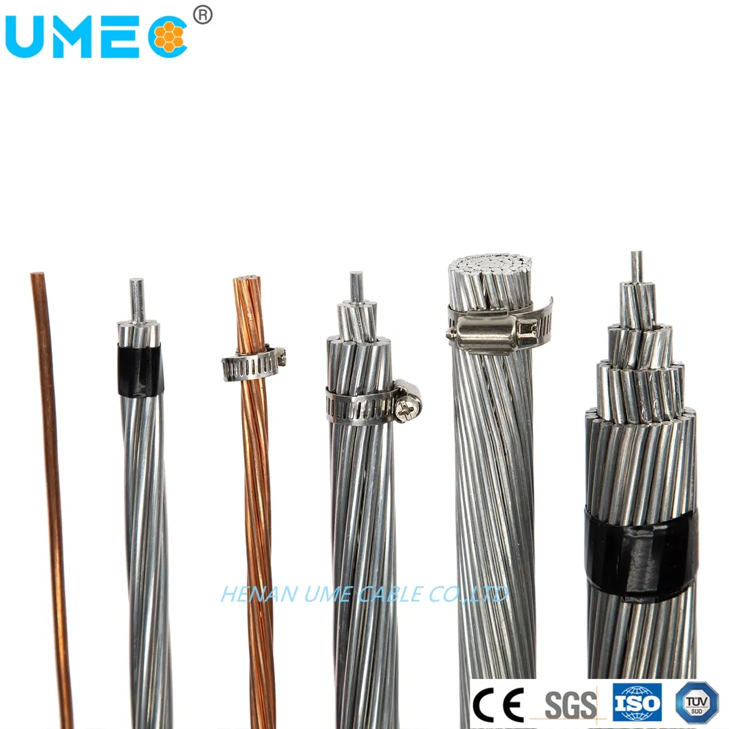 Primary and Secondary Distribution Cable Hare/Dog 100mmÃÂ² Aluminum Conductor Steel Reinforced