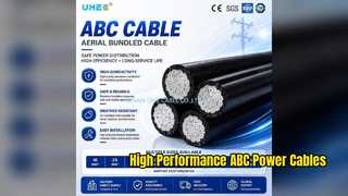 Zuverlässiges 0,6-1-kV-ABC-Freileitungskabel für die Stromverteilung