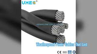Durable Anti Aging Low Voltage Power Cable for Infrastructure
